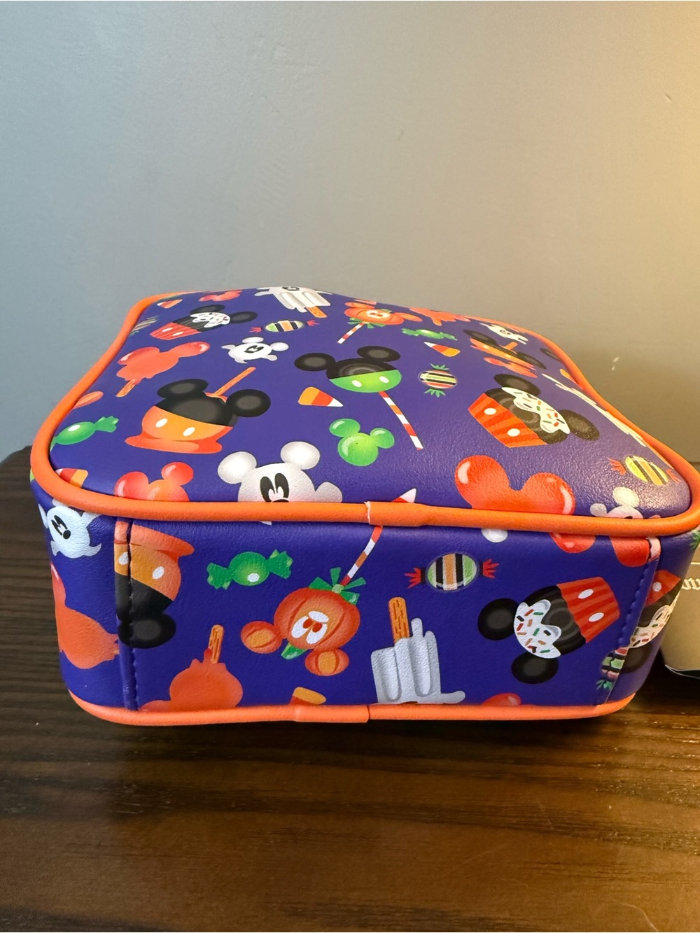 Loungefly Disney Mickey Mouse Halloween Treats Crossbody Bag - Picture 4 of 7